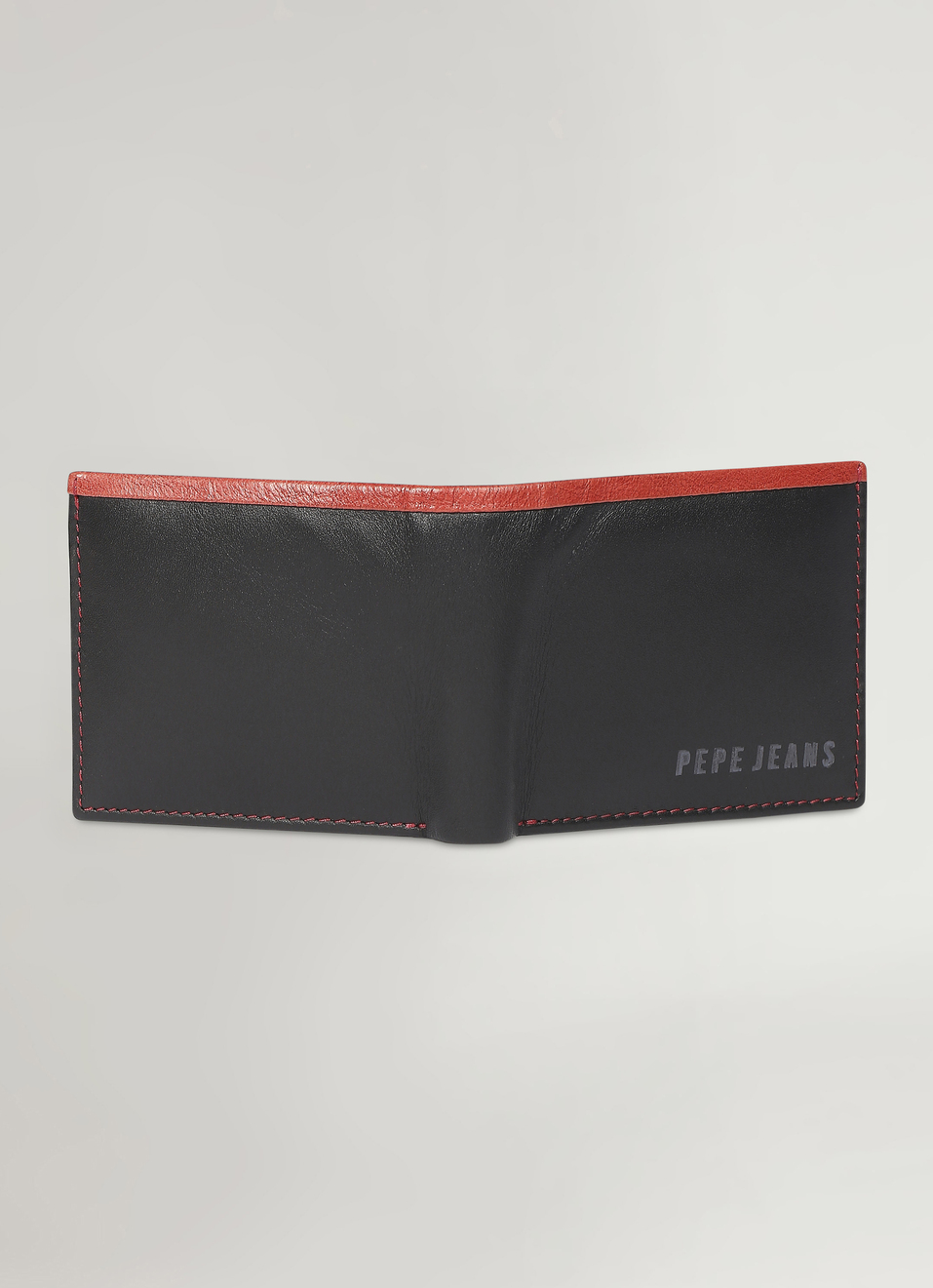 Black Textured Wallet, , large image number 1