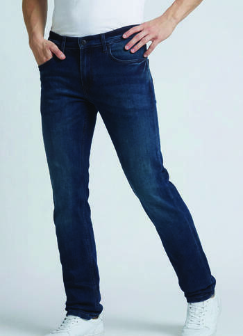 Vapour Blue Mid Rise Jeans