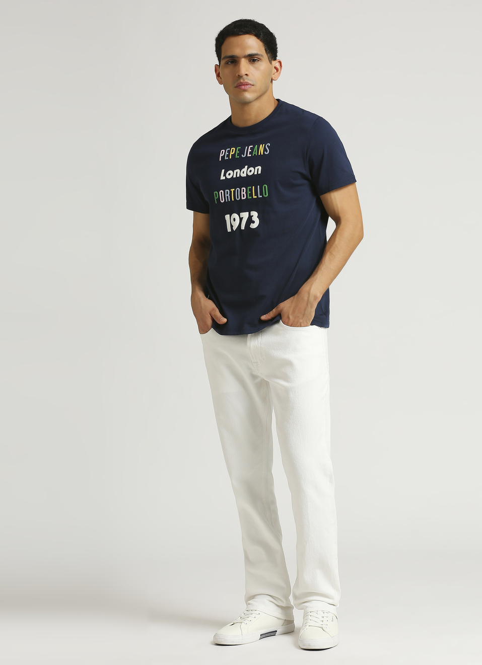 Navy Brand Detail Puff Graphic Print Short Sleeve T-shirt, , large image number 5