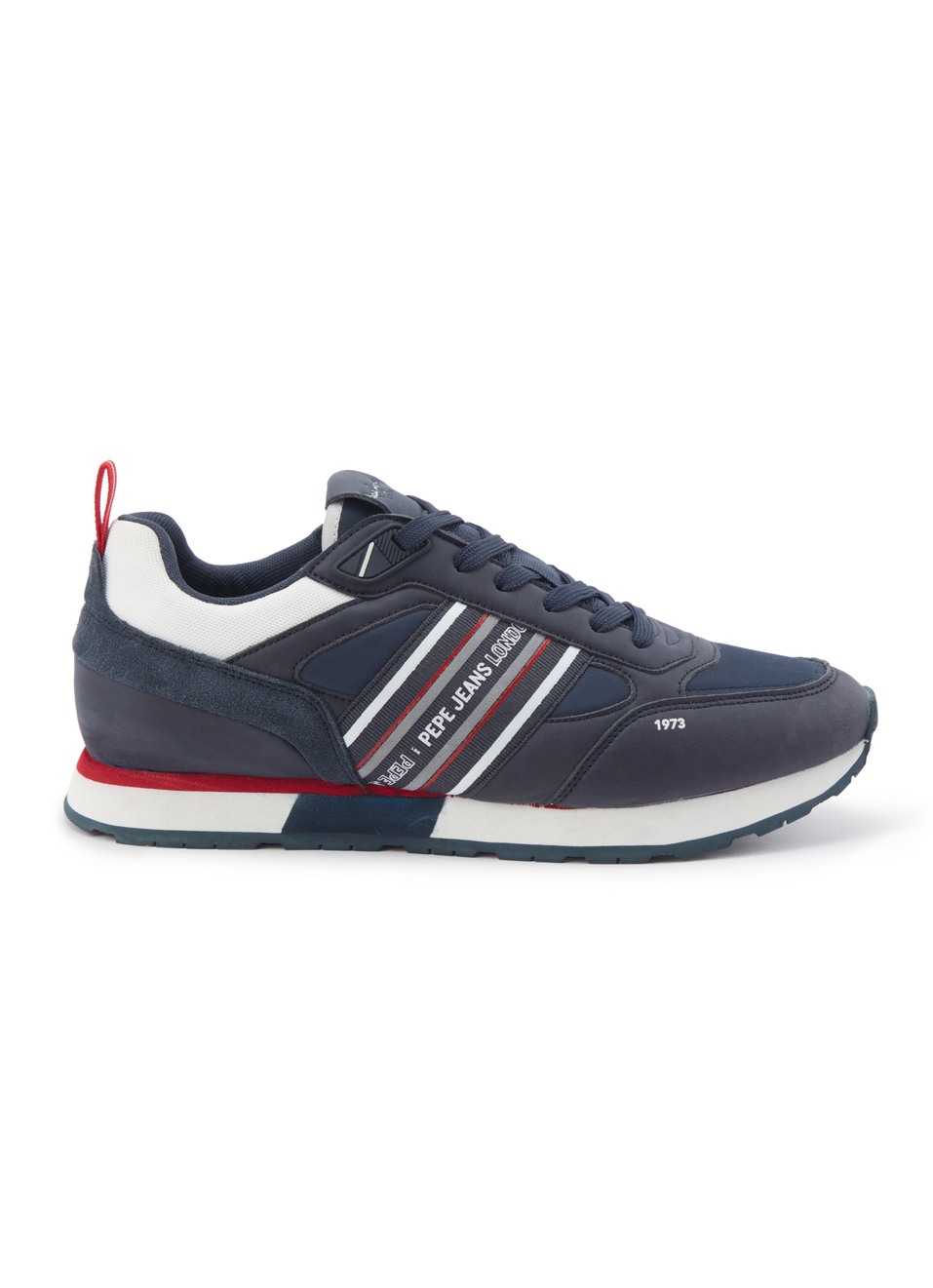 Navy 3d Logo Anti-skid Running Sneakers, , large image number 5