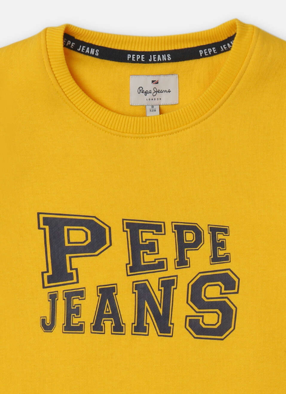 Boys Yellow Full Sleeve Sweatshirt, , large image number 2