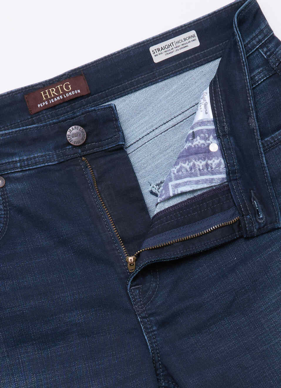 Men Black Straight Fit Mid Rise Stretchable Jeans, , large image number 6
