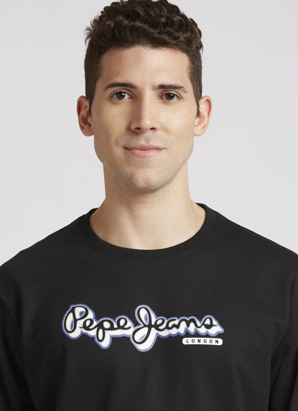 Black Graphic Print Full Sleeve Sweatshirt, , large image number 4