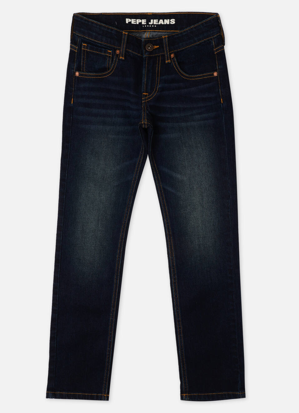 Boys  Blue Mid Waist Slim Jeans, , large image number 0