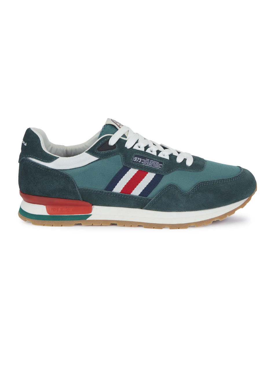 Men Ivy Green Retro Inspired Sneakers, , large image number 5