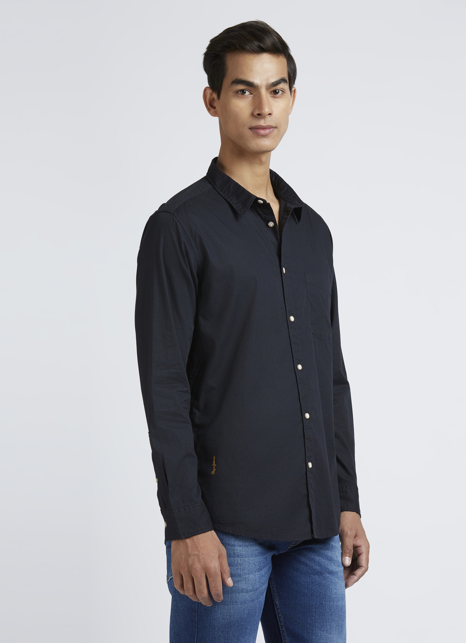 Black Full Sleeve Shirt, , large image number 3