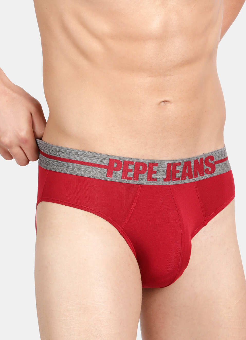 Salsa Red Solid Briefs, , large image number 7