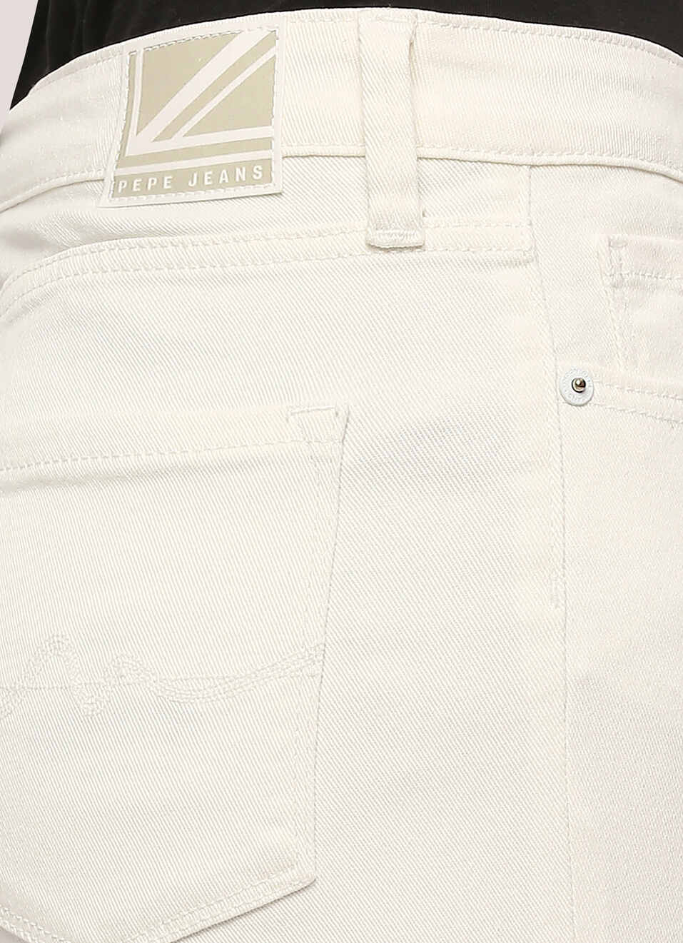 Dion White High Rise Skinny Fit Jeans, , large image number 4
