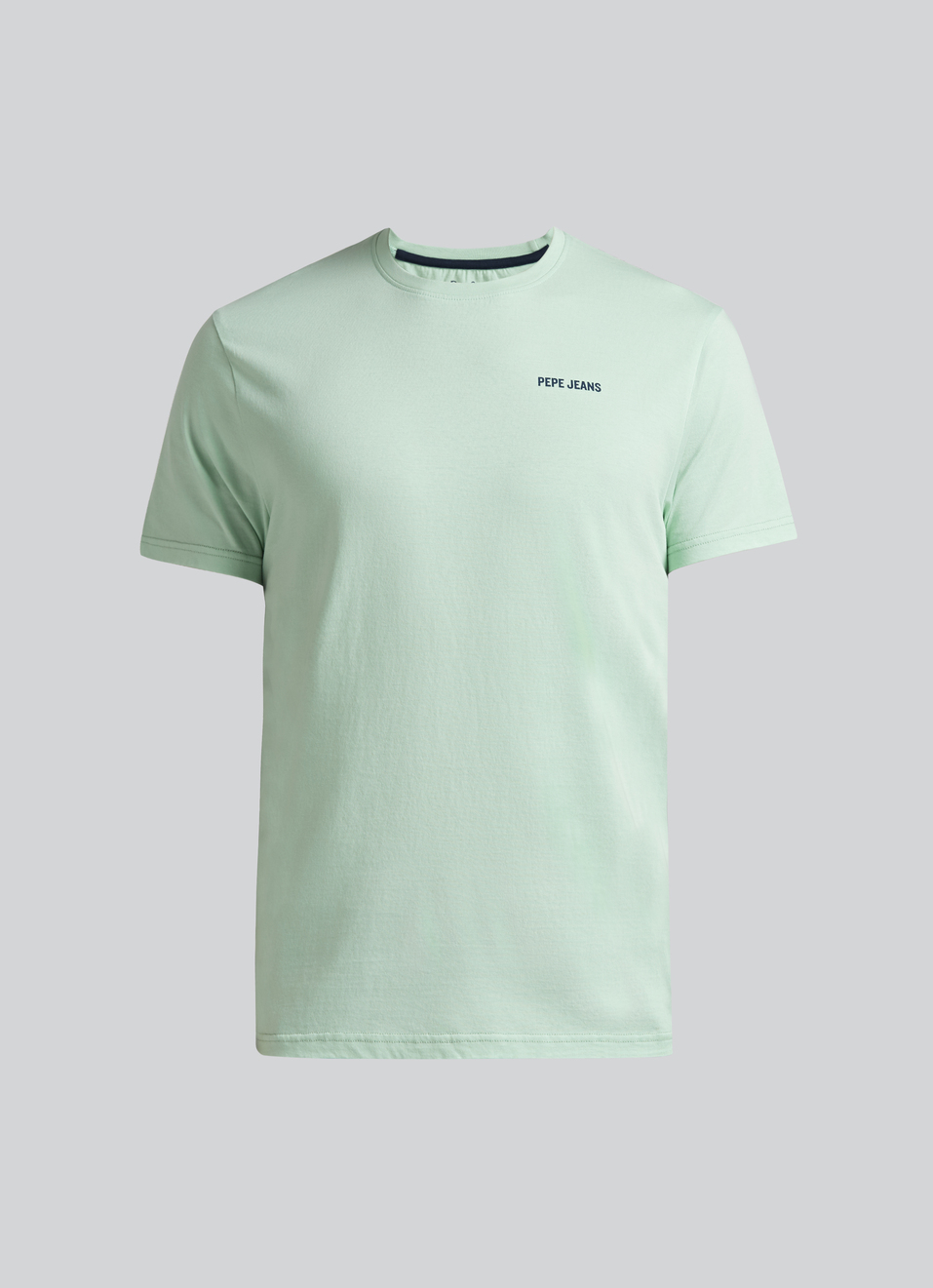 Light Green Back Print Short Sleeve T-shirt, , large image number 6
