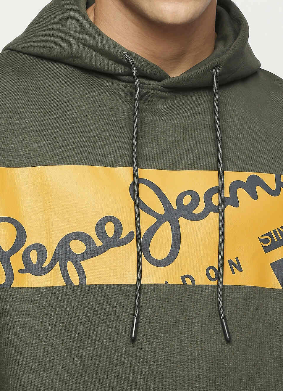 Printed Full Sleeve Hooded Sweatshirt, , large image number 4