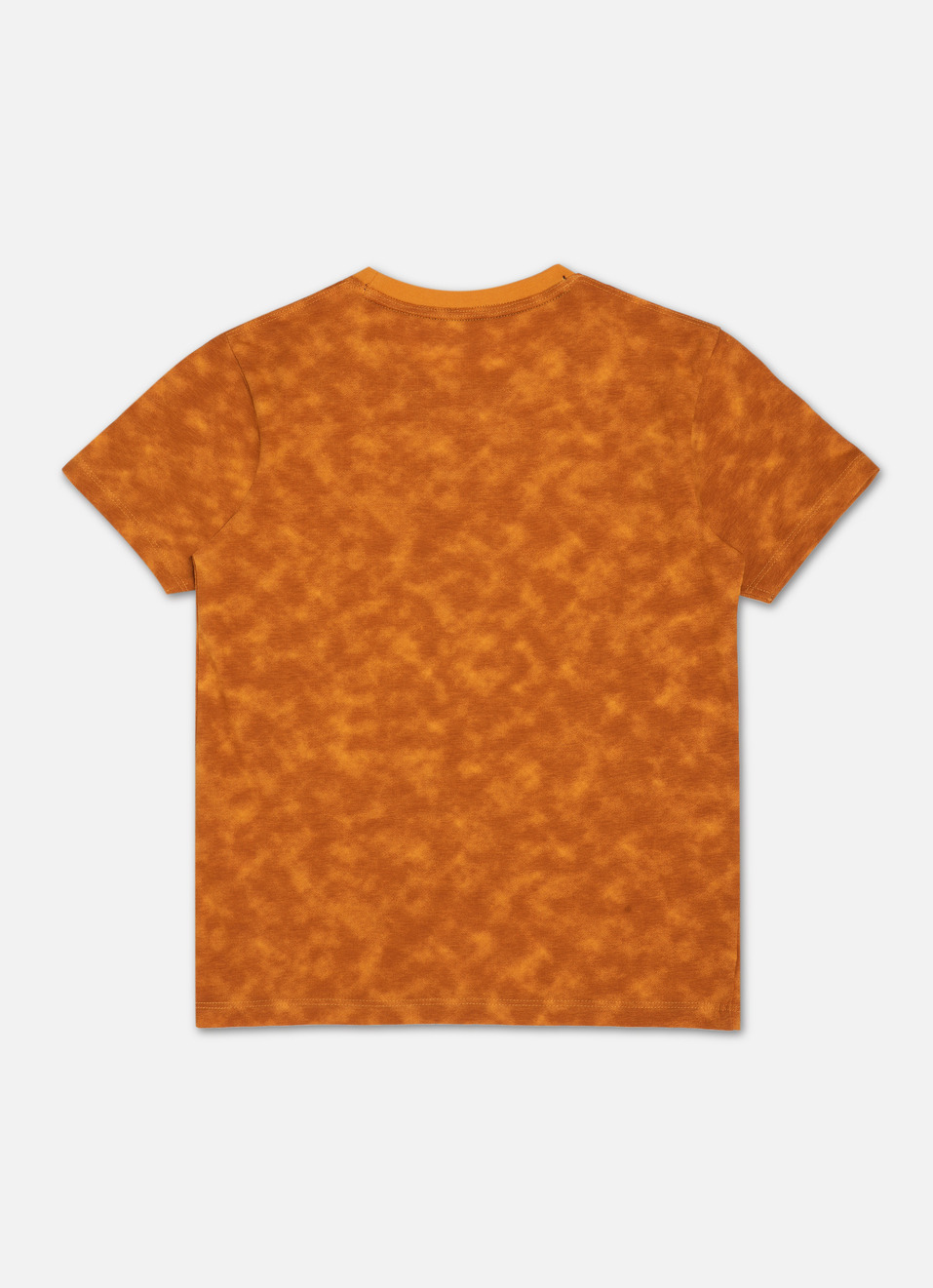Boys Beige All Over Printed Short Sleeve Tee, , large image number 1