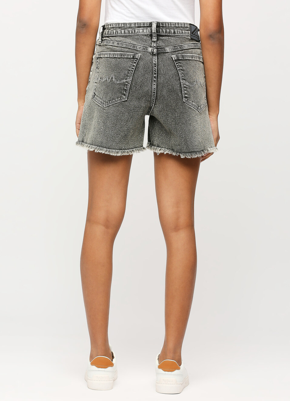 Rachel Black High Waist Regular Fit Shorts, , large image number 2