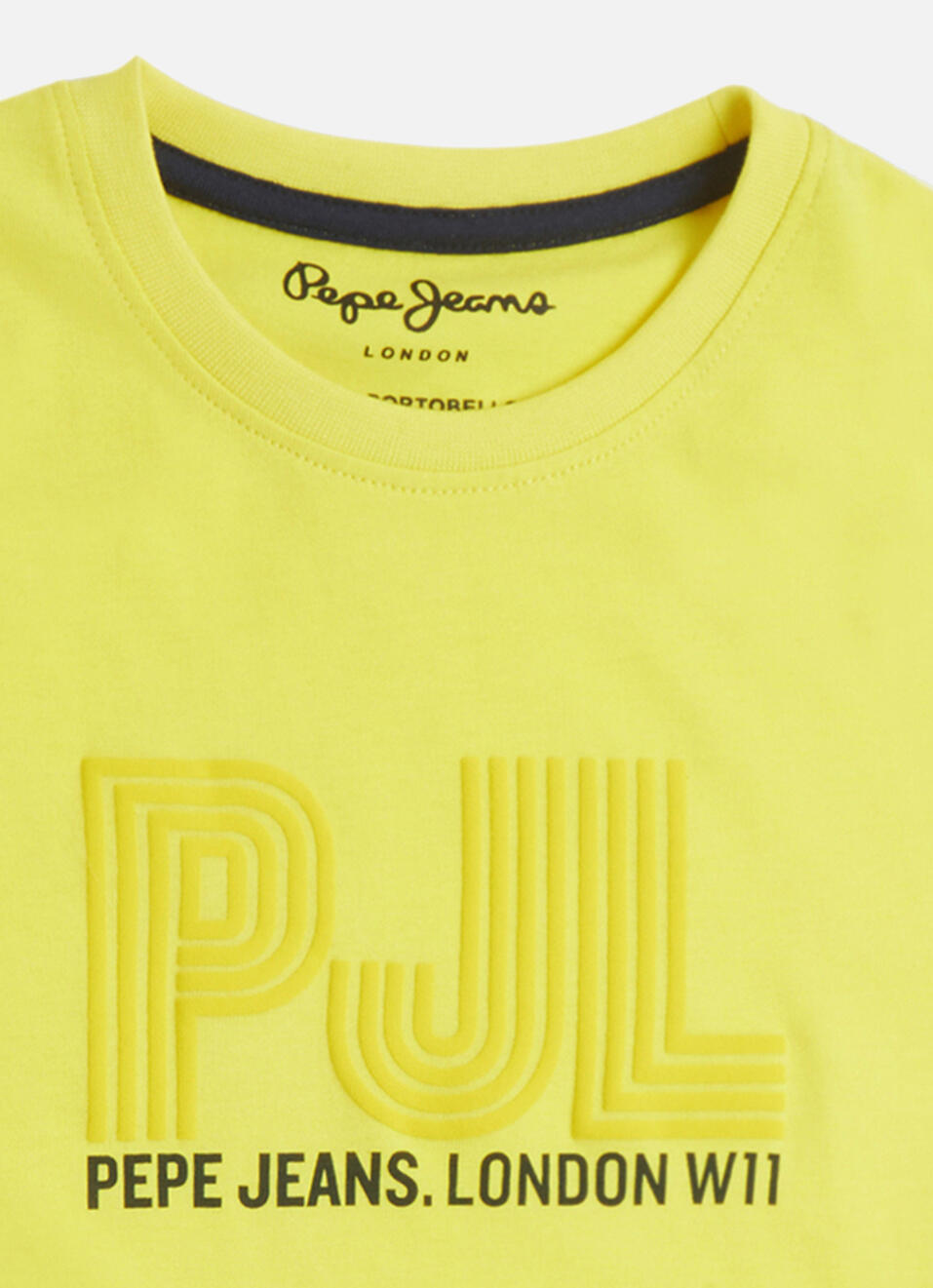 Boys Yellow Printed Short Sleeve T-shirt, , large image number 2