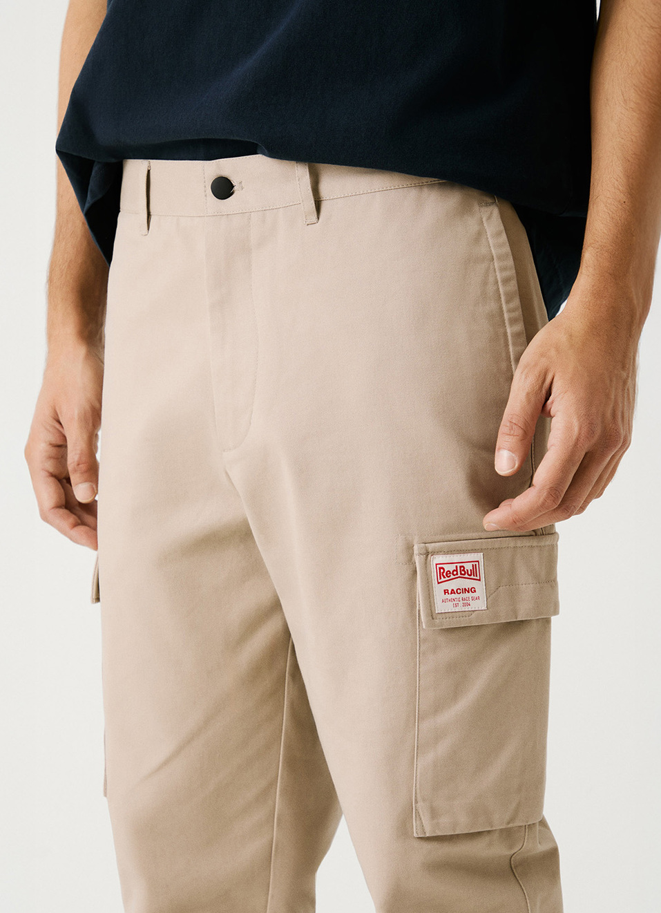 Red Bull Racing X Pepe Jeans Cotton Cargo Trousers, , large image number 4