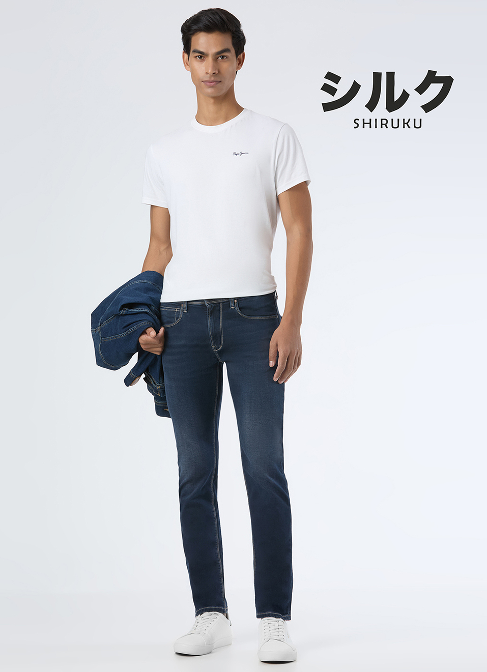 Men Blue Low Rise Slim Fit Tapered Jeans Stretchable Jeans, , large image number 1
