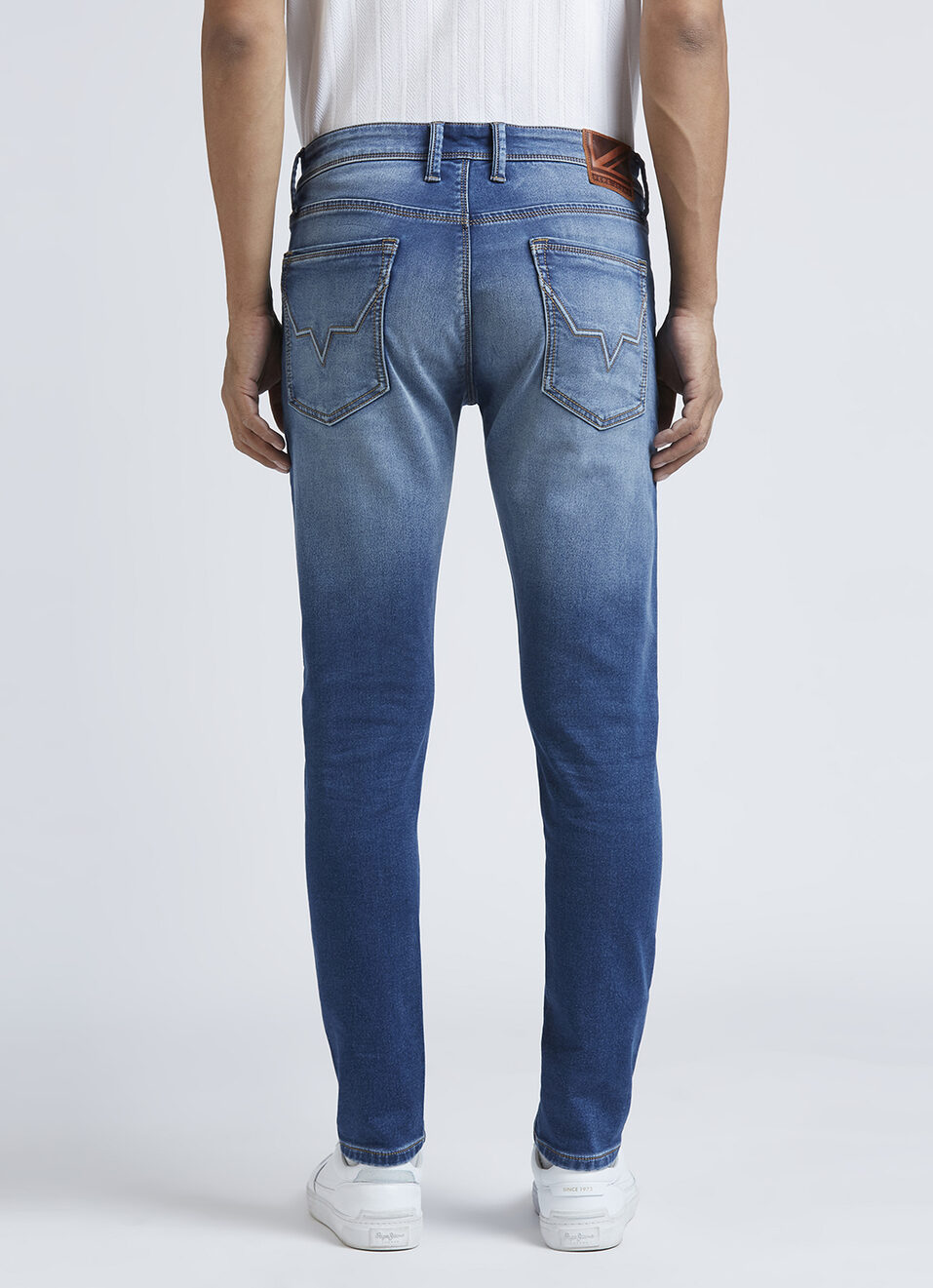 Chinox Blue Mid Waist Gymindigo Jeans, , large image number 3