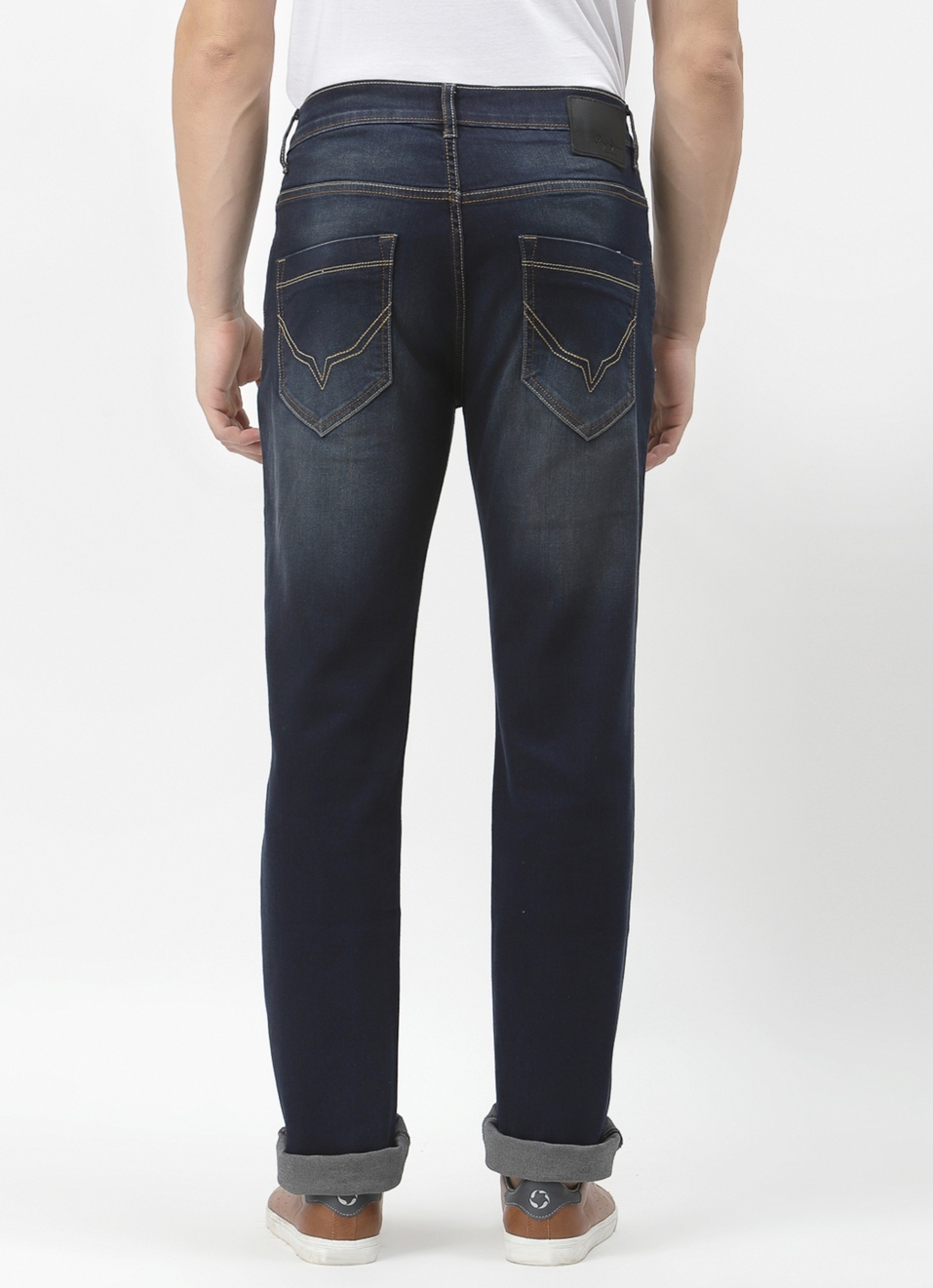 Holborne Regular Fit Mid Waist Straight Leg Jeans, , large image number 2