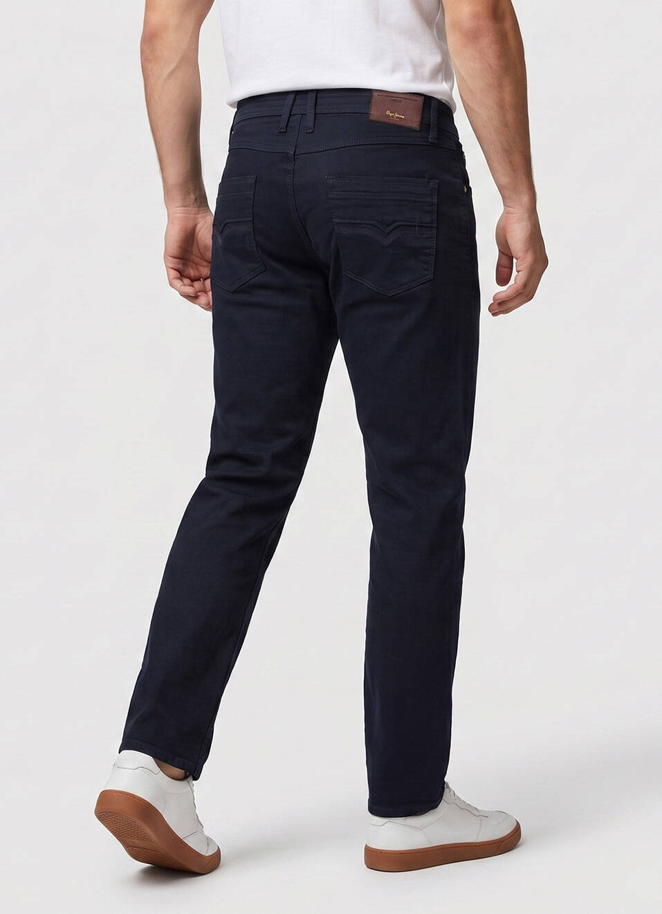 Men Black Stretchable Jeans, , large image number 3