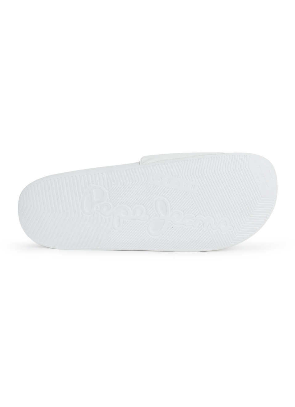 White Logo Printed Anti-skid Beach Slides, , large image number 6
