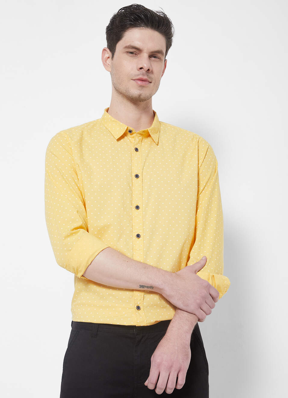 Timeo Minimal Printed Shirt, , large image number 0