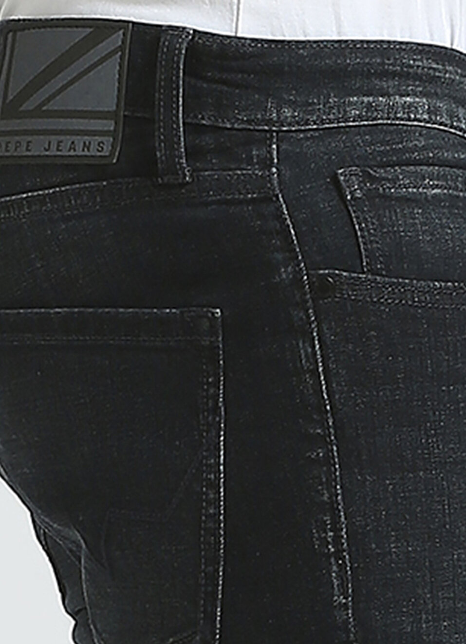 Scott Black Low Waist Skinny Jeans, , large image number 4