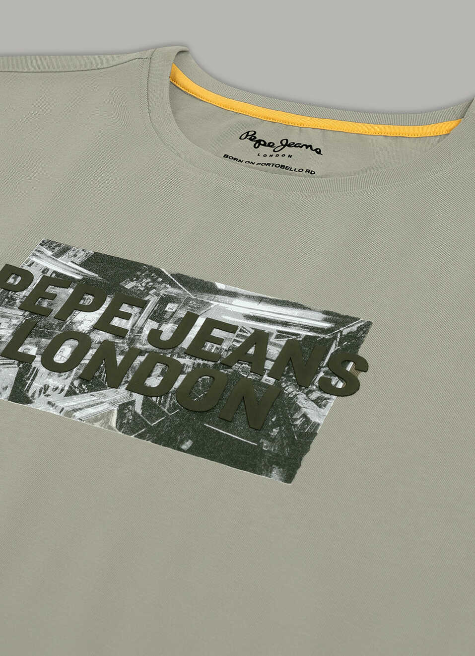 Men Green Relaxed Fit Graphic T-shirt, , large image number 3