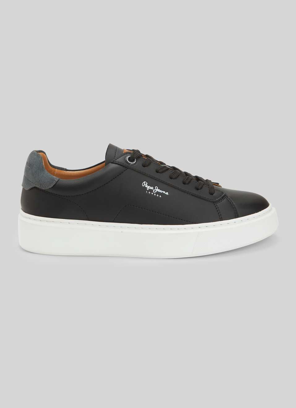 Yogi Original Black Cup Sole Sneakers, , large image number 5