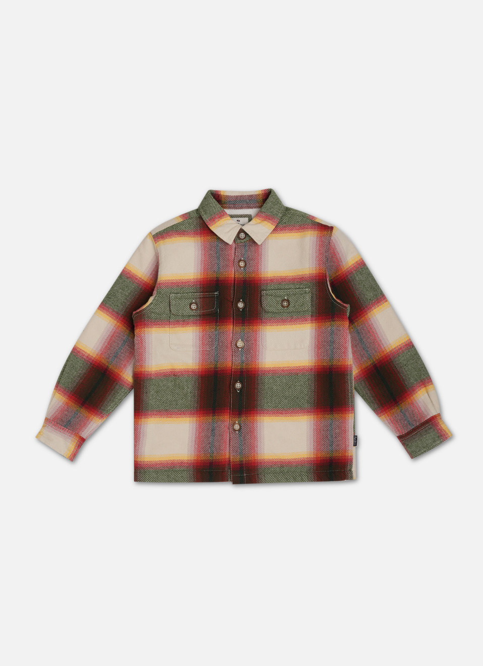 White Checks Full Sleeve Shirt, , large image number 0