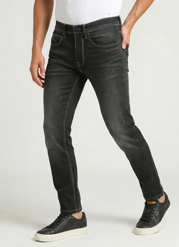 Chinox Black Mid Rise Ankle Gymindigo Jeans