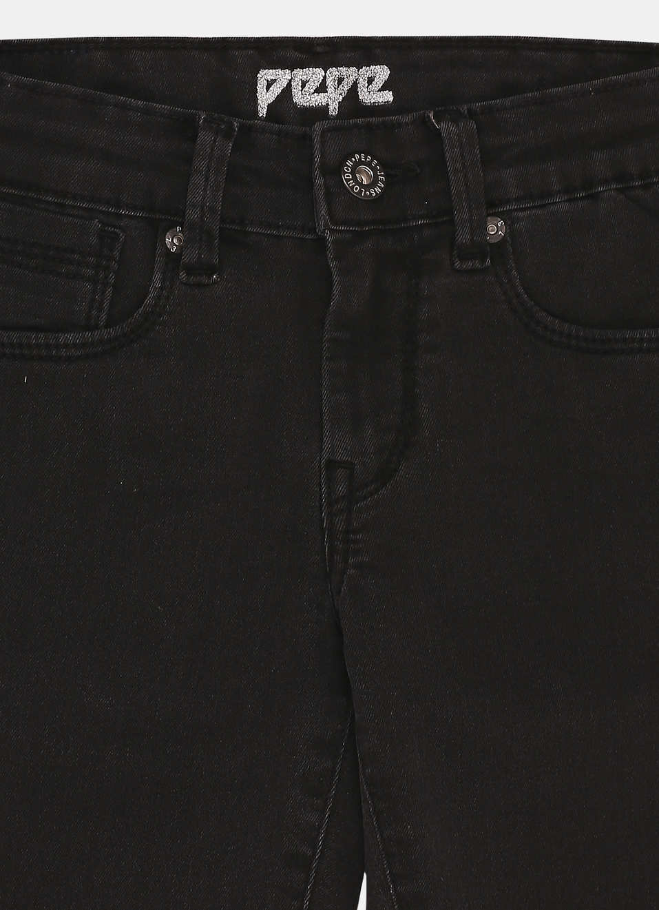 Pixellete Skinny Fit Mid Waist Jeans, , large image number 2