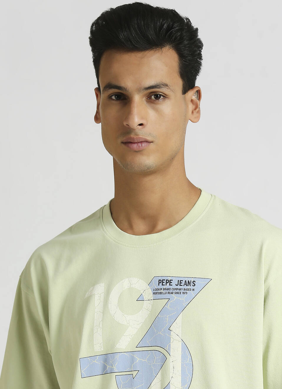 Green Graphic Print Short Sleeve Oversized T-shirt, , large image number 4