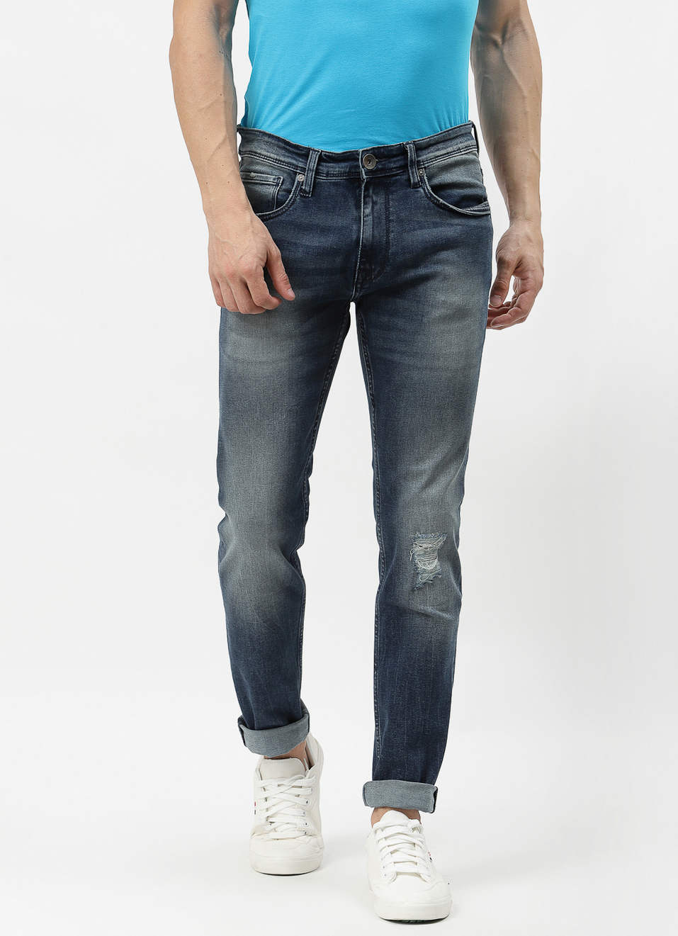 Ethan Tapered Fit Low Waist Jeans, , large image number 0