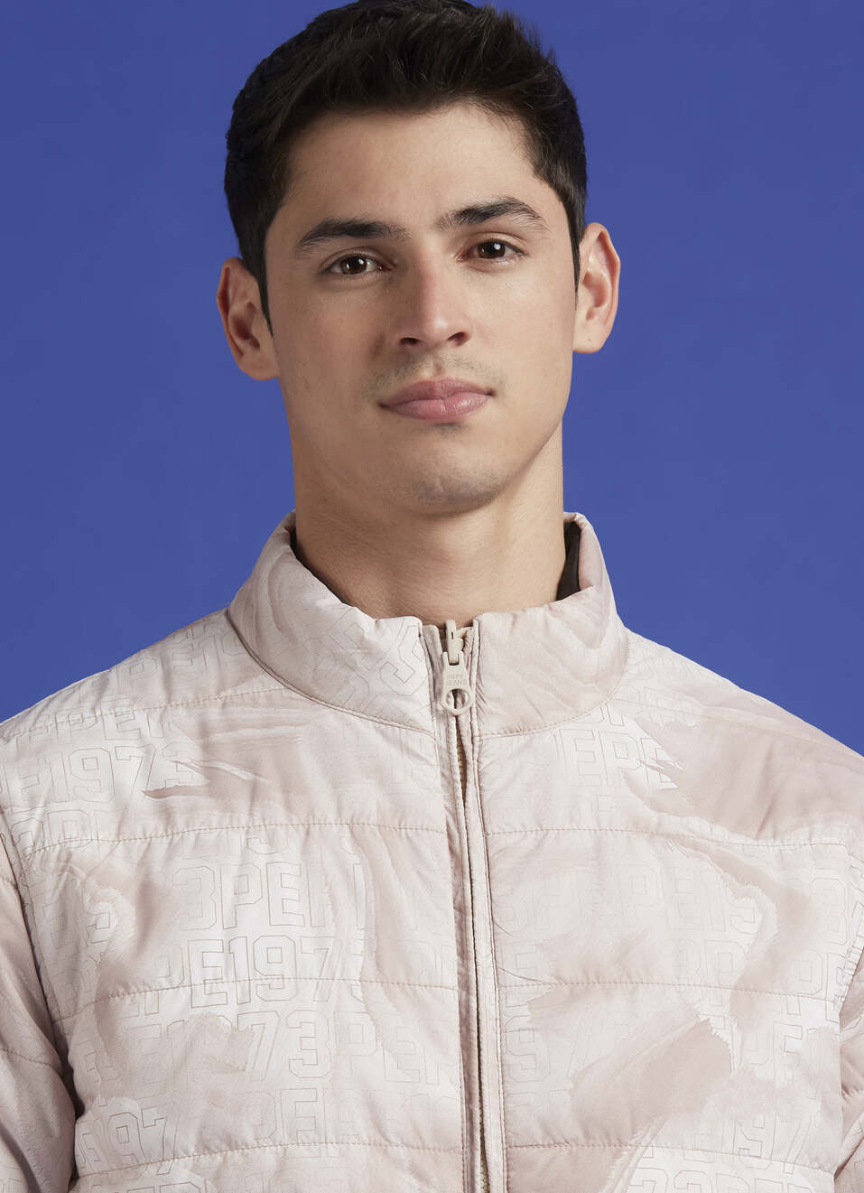 White Reversible Full Sleeve Puffer Jacket, , large image number 4