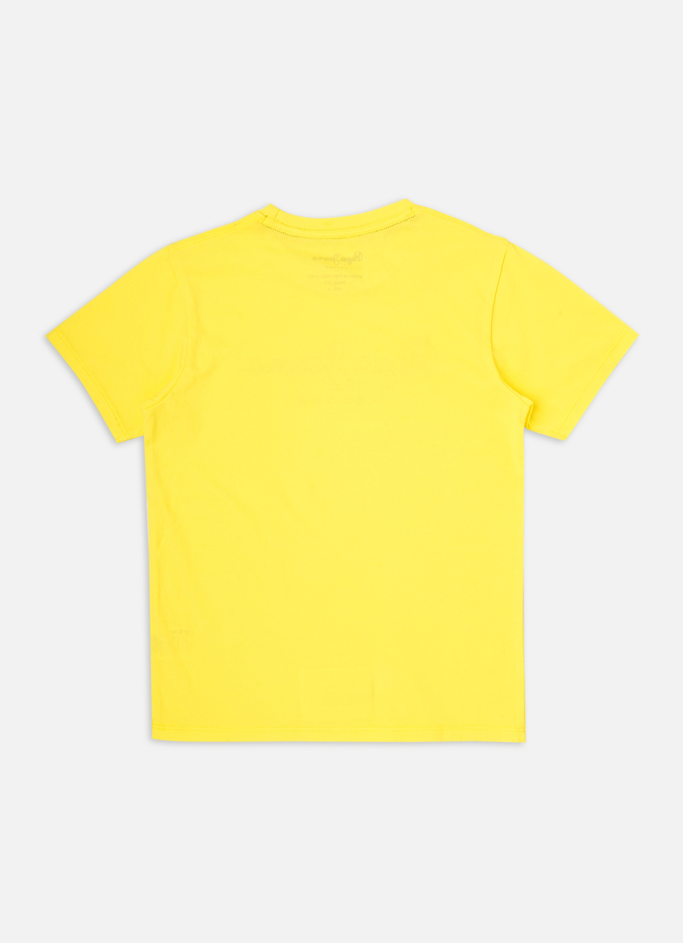 Boys Yellow Short Sleeve T-shirt, , large image number 1