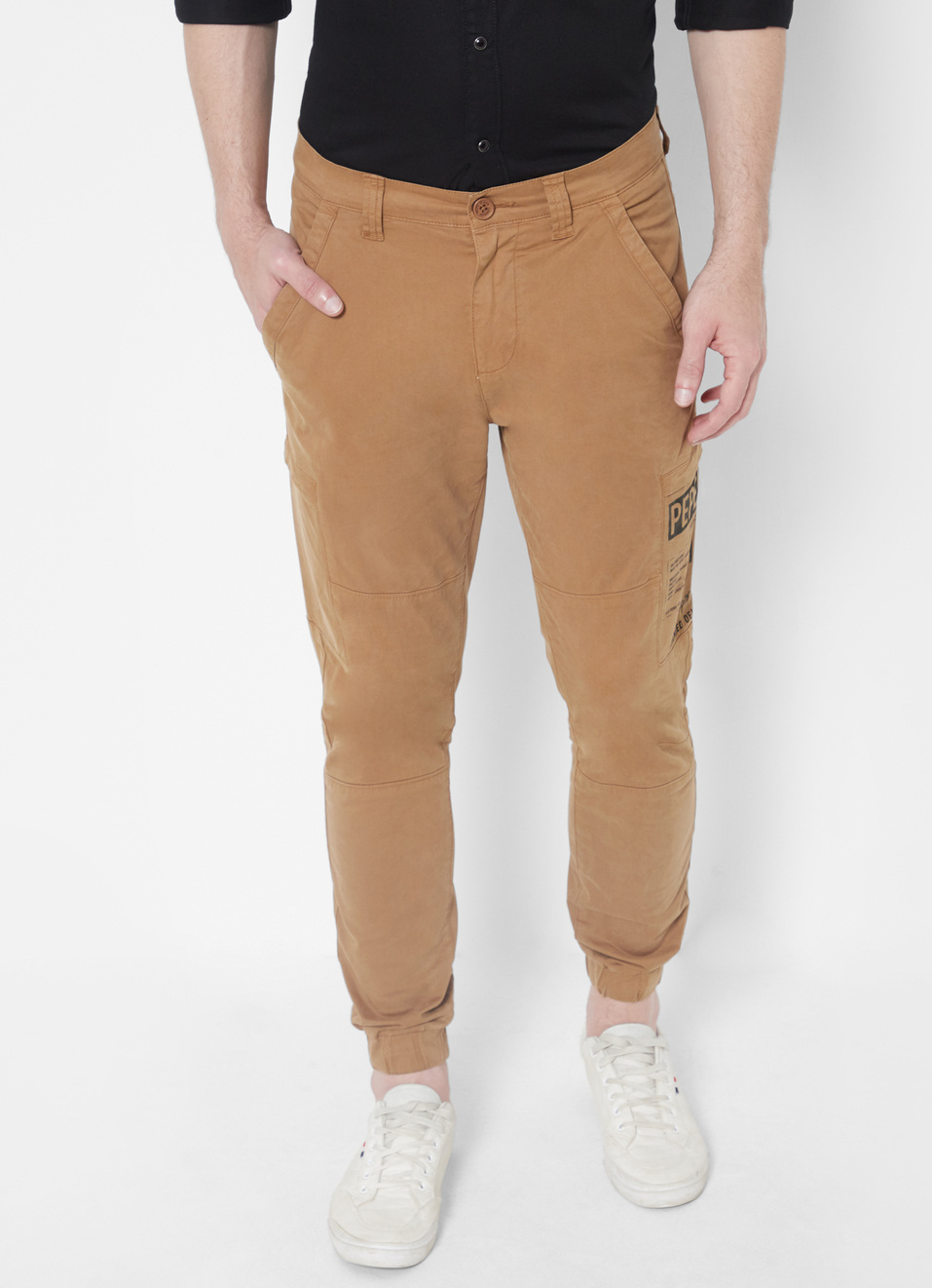 Don Garment Overdyed Cargo Jogger, , large image number 1