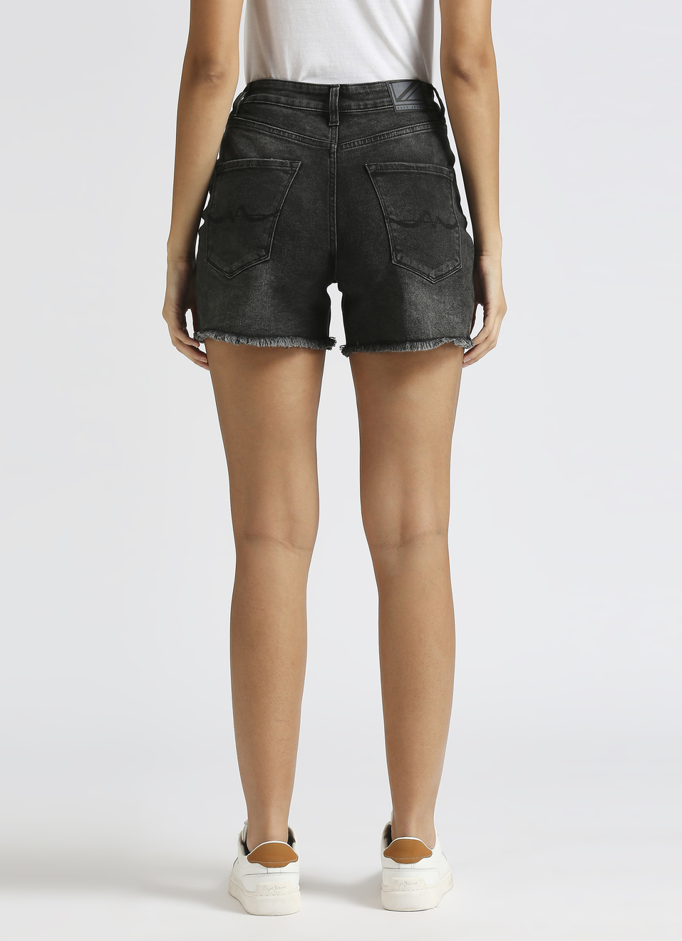 Rachel Black Relaxed Fit High Waist Shorts, , large image number 2