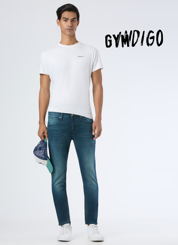 Men Green Mid Rise Skinny Fit Ankle Length Stretchable Jeans