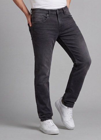 Chinox Grey Mid Rise Ankle-length Gymindigo Jeans