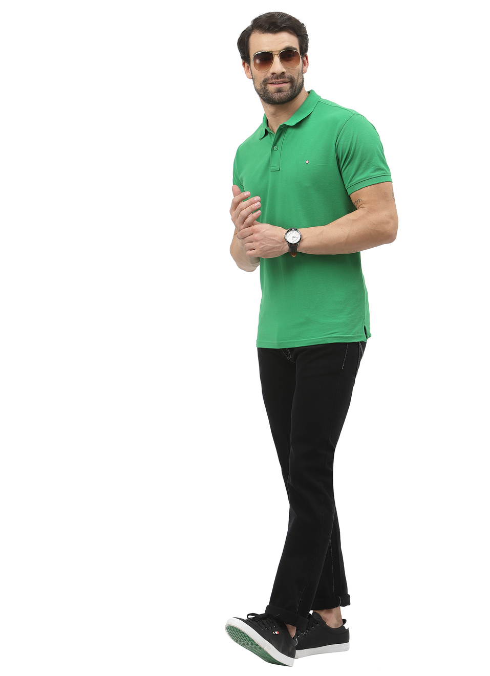 Vapour Slim Fit Mid Waist Jeans, , large image number 3