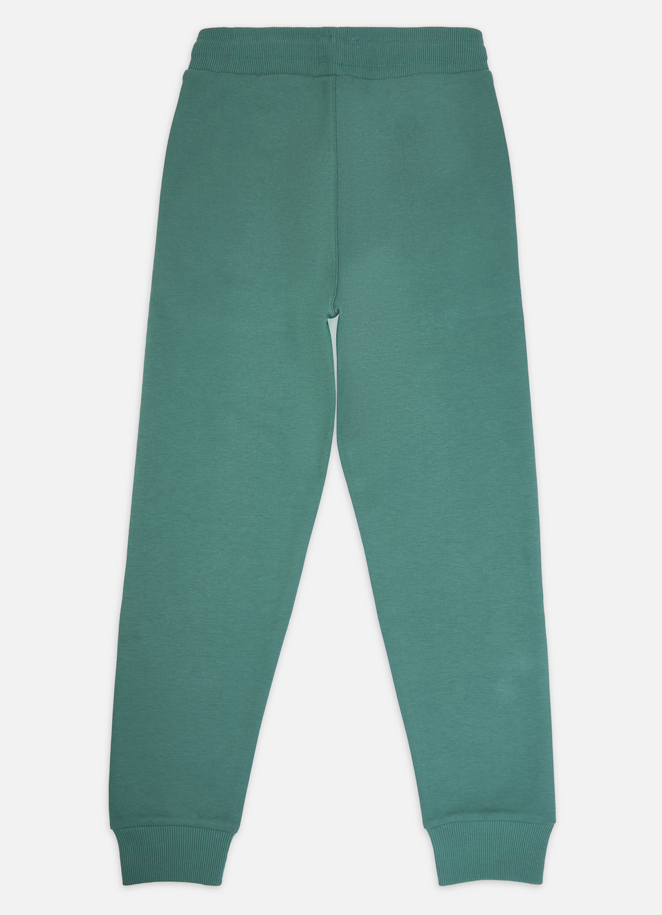 Boys Green Ribbed Waist Knit Joggers, , large image number 1