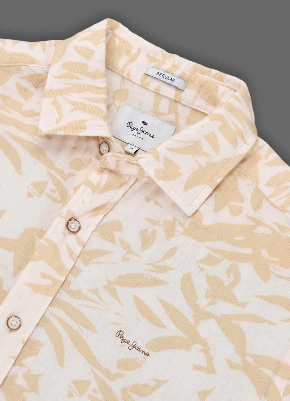 Men Yellow Printed Long Sleeve Shirt, , large image number 3