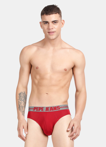 Salsa Red Solid Briefs