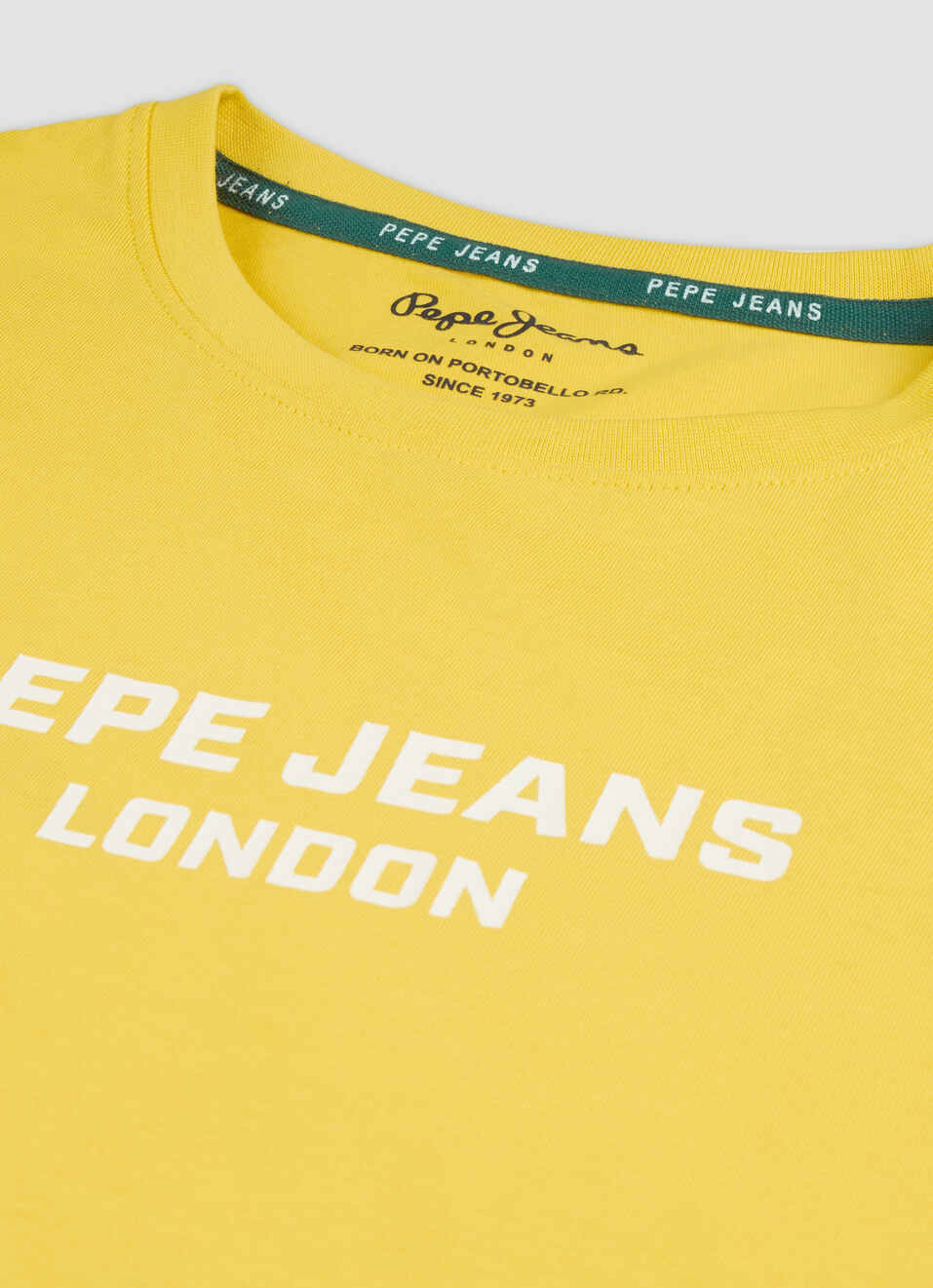 Men Yellow Graphic Slim Fit T-shirt, , large image number 7