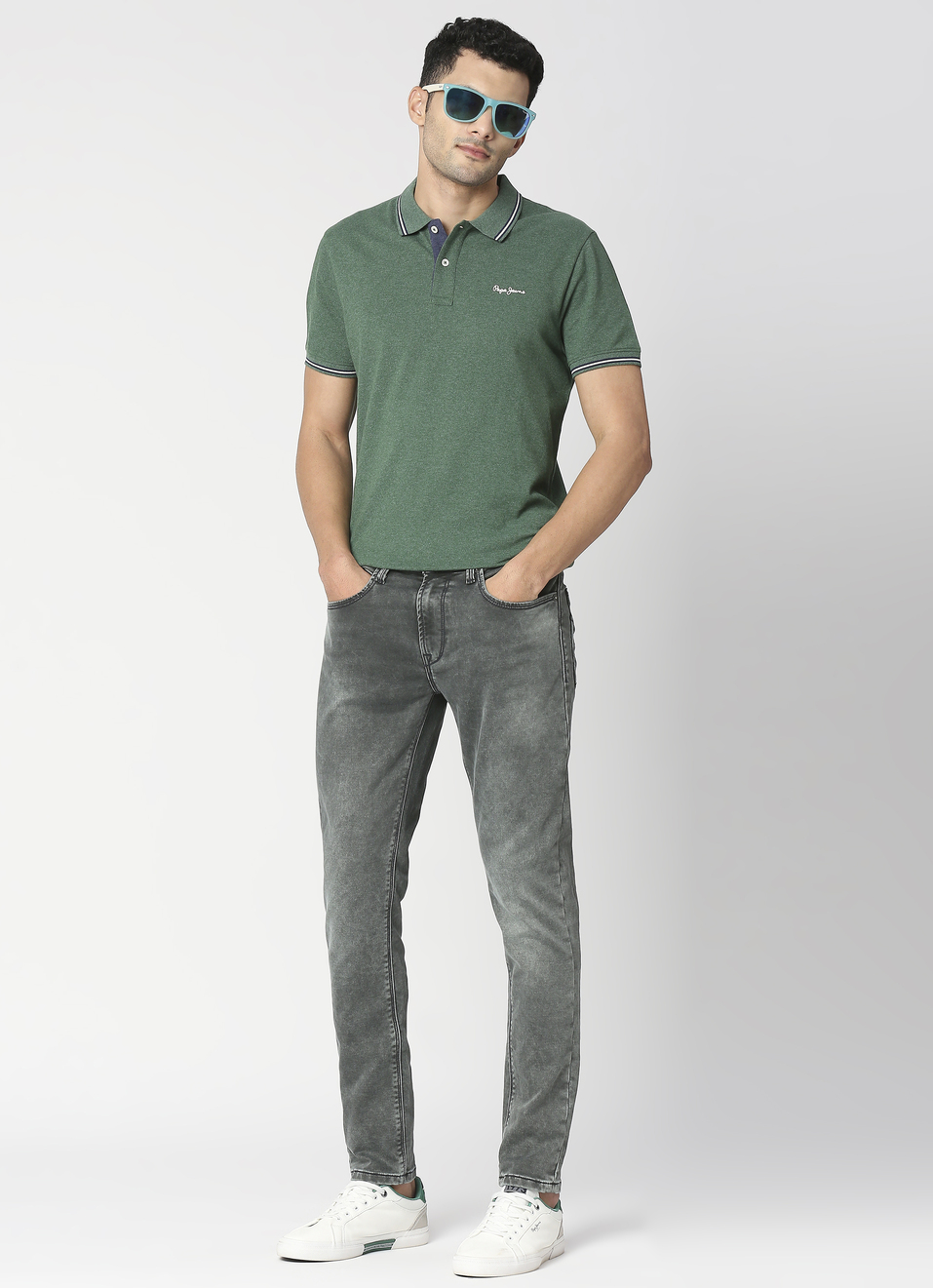 Chinox Super Skinny Fit Mid Waist Jeans, , large image number 5