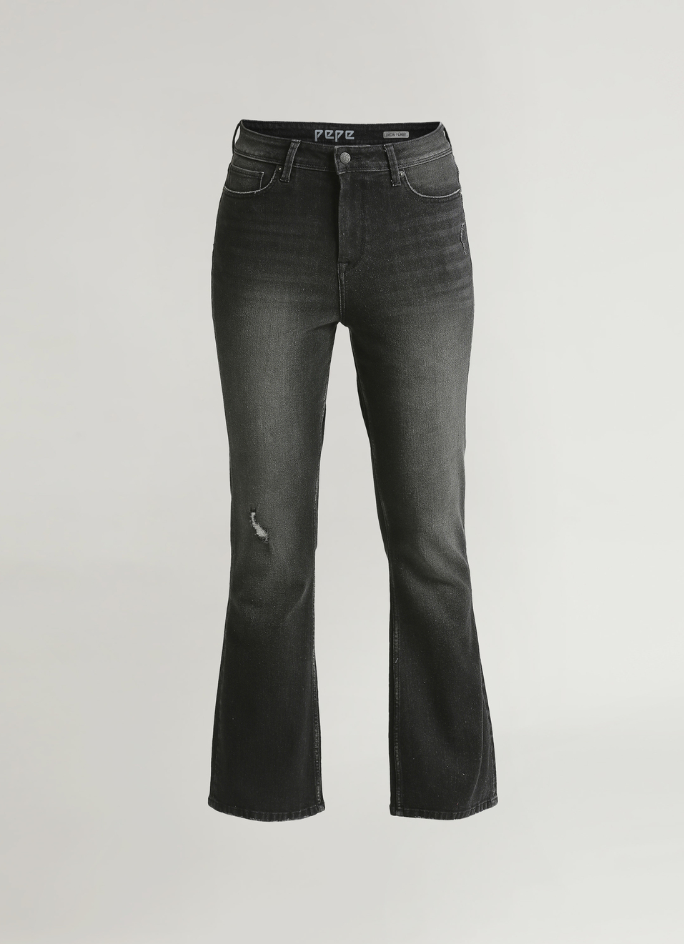 Dion Black High Waist Flare Jeans, , large image number 6