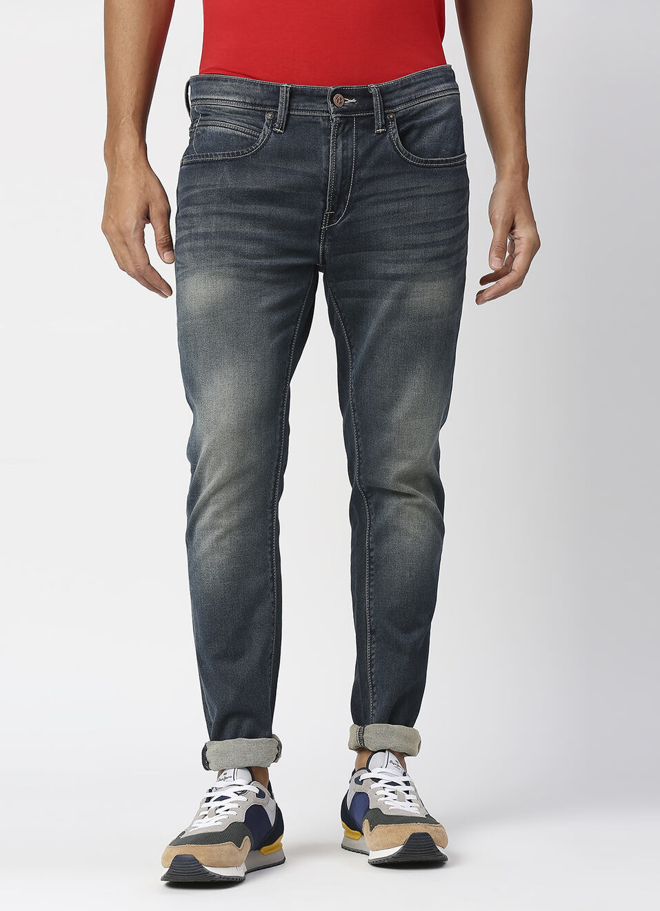 Chinox Super Skinny Fit Mid Waist Jeans, , large image number 2