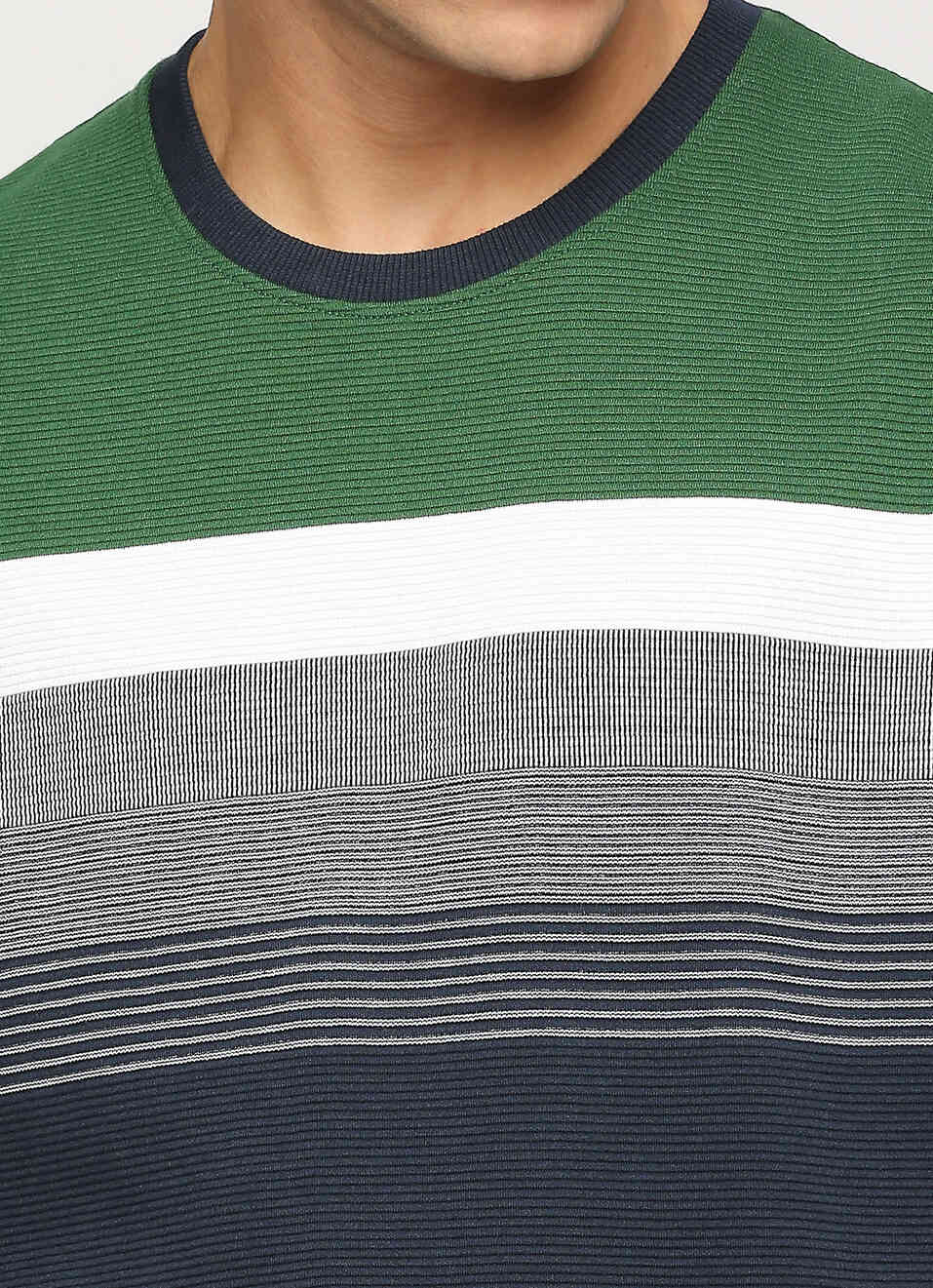 Green Stripes Sweatshirt, , large image number 4
