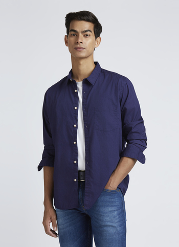Navy Full Sleeve Shirt