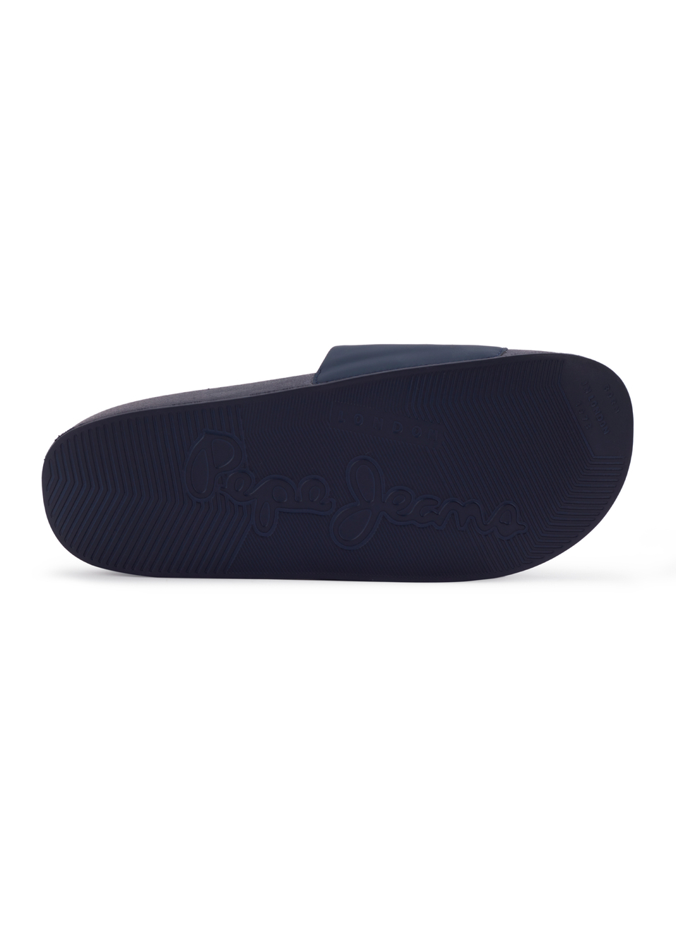 Navy Logo Printed Anti-skid Beach Slides, , large image number 6