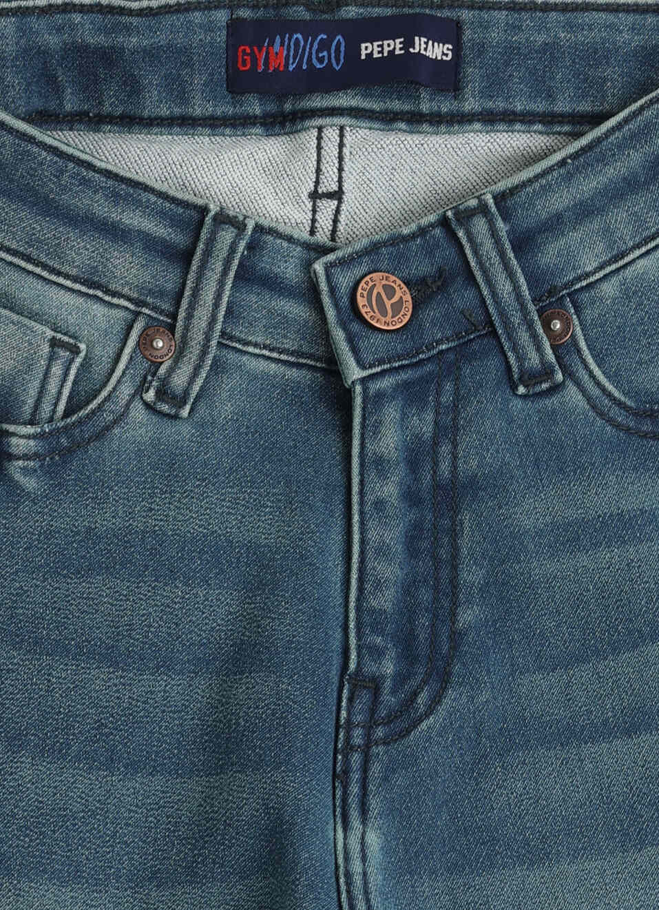 Daze Regular Fit Mid Waist Denim Joggers, , large image number 2